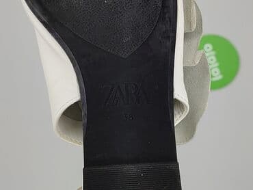 klapki do p: Zara, Półbuty damskie, rozmiar 38 — 4