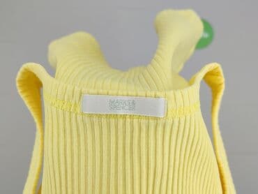 bluzka żółta w czarne paski: Marks & Spencer, Top damski, rozmiar XL — 4