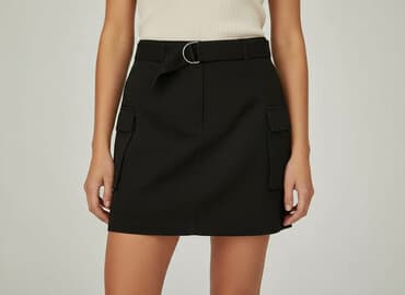 spódniczka jeansowe hm: Divided, Spódnica damska, rozmiar M — 6