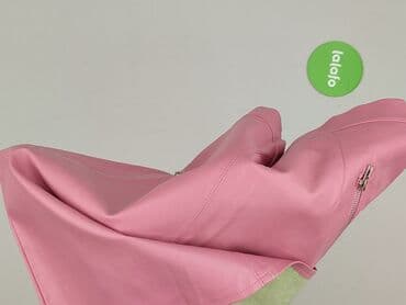 rozkloszowane spódnice z eko skóry: Spódnica damska, S — 6