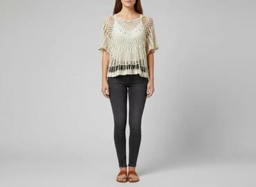 kombinezon do oprysków castorama: Izabel London, Ponczo damskie, rozmiar S — 6