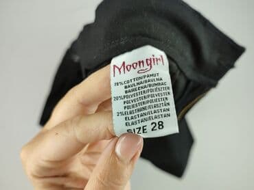 monnari czarne spodnie: Spodnie materiałowe damskie, rozmiar S — 5