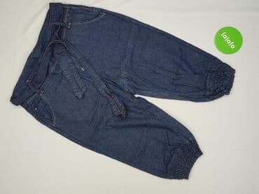 jeansy cropped damskie: Spodnie 3/4 damskie, rozmiar S — 2