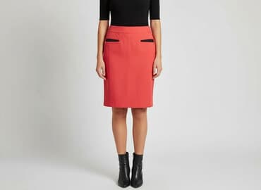 czerwone olowkowa spódnice: Spódnica damska, rozmiar L — 1