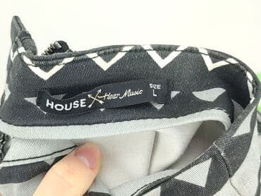 plisowane spódnice szara: House, Spódnica damska, rozmiar L — 4