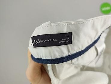 custom spodnie: M&S Collection, Spodnie materiałowe damskie, rozmiar L — 4