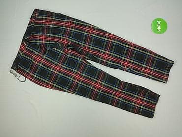 black squad buty: Spodnie materiałowe damskie, rozmiar L — 3