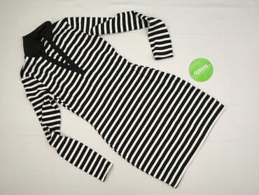 sukienka w czarno białe paski h m: H&M, Sukienka damska, rozmiar M — 3