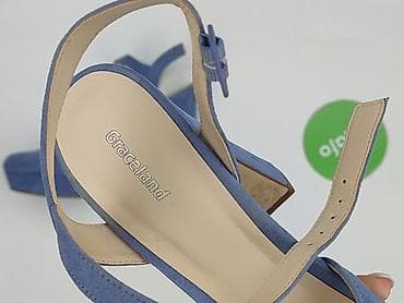 stradivarius klapki na platformie: Sandały damskie, rozmiar 38 — 5
