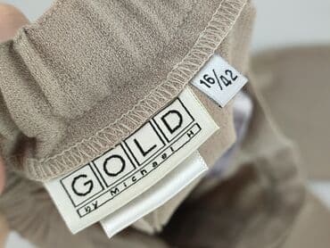guess buty wyprzedaż olx: Gold, Spodnie materiałowe damskie, rozmiar XL — 4