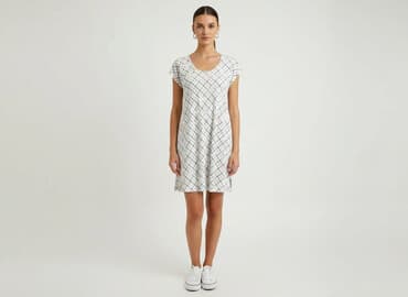 sukienka damska w kratę: Sukienka damska, rozmiar XS — 6