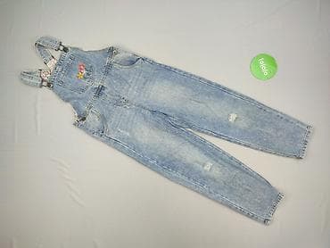 ogrodniczki: Ogrodniczki Little kids, 9 lat, 128-134 cm, stan - Bardzo dobry — 2