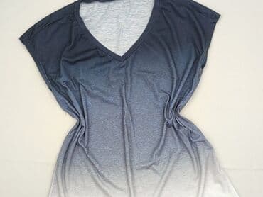 granatowy t shirty: T-shirt damski, rozmiar M — 2