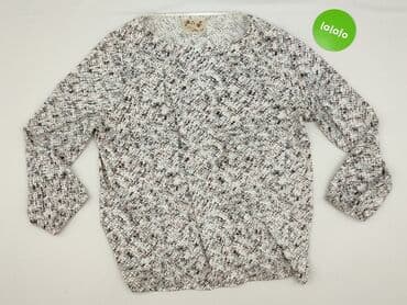 bluzki jedwabne wzorzyste: Blue, Bluzka damska, 2XL — 2