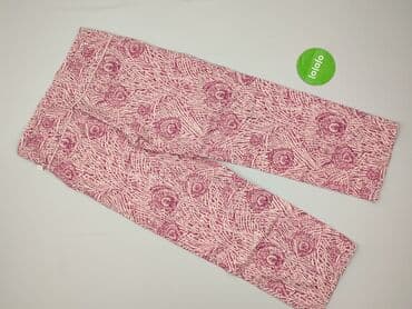 jeansy z piórami: Spodnie 3/4 damskie, rozmiar XL — 3