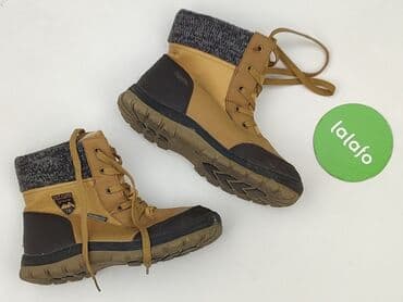 ocieplane nieprzemakalne buty z wysoką cholewą: Kozaki 35, Używany — 2