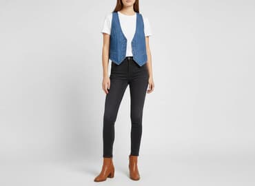 kamizelka kowboj: H&M, Kamizelka damska, rozmiar L — 7