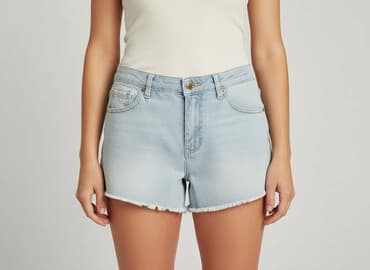 krótkie spodenki postrzępione: Szorty damskie, rozmiar XS — 7