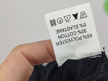 prl moda damska: Spodnie materiałowe damskie, rozmiar L — 5