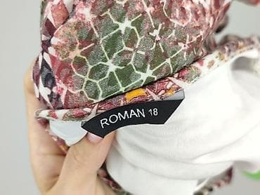 bluzki basic czarne: Roman, Bluzka damska, rozmiar 3XL — 4