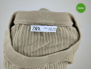 camel kolor: Zara, Sweter damski, rozmiar L — 4