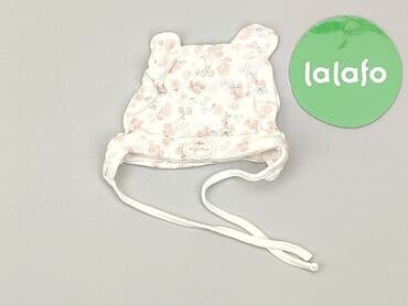 biale rajstopy niemowlece: Cap, 1-3 months, condition - Good — 2