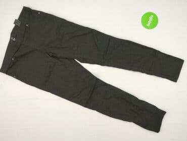 Women: H&M, Material trousers for women, size L (EU 40) — 2