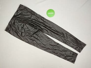 woskowane legginsy damskie: Infinity Woman, Legginsy Ze skóry ekologicznej damskie, rozmiar M — 3