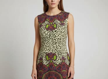 sukienka w panterkę, mohito: TIMES, Sukienka damska, rozmiar M — 6