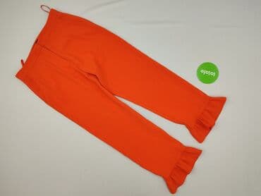 srebrne sandały reserved: River Island, Spodnie materiałowe damskie, S — 2