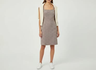 sukienka damska w kratę: Sukienka damska, rozmiar S — 7