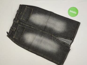 spódnice jeans czarne: Spódnica damska, rozmiar M — 4