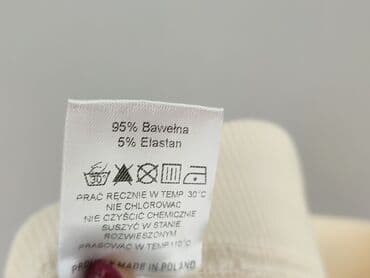 legginsy beżowe prążkowane: Leggings, Legginsy rozmiar XS — 7