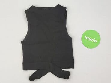 czarne sandały płaskie ccc: Bershka, Top damski, S — 3