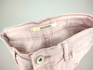 różowe jeansy damskie: Goodies, Jeansy damskie, rozmiar S — 4