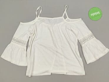 biale obcisla bluzki: House of Denim, Bluzka damska, rozmiar XS — 3