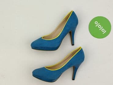 azuree buty: Półbuty damskie, rozmiar 37 — 4