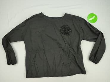 czarne bluzki duże rozmiary: Bluzka damska, rozmiar 4XL — 2