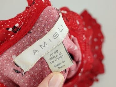 c a sukienka czerwona: Amisu, Sukienka damska, rozmiar L — 4