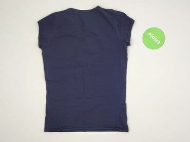 granatowy t shirty: T-shirt damski, rozmiar M — 4