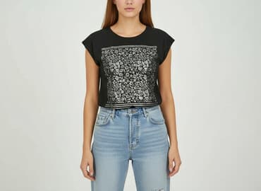 czerwona kurtka damska reserved: Reserved, T-shirt damski, rozmiar XS — 6