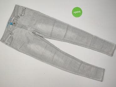 slim jeans: Soft Grey, Jeansy damskie, rozmiar M — 2