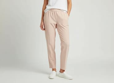 zara spodnie dzianinowe: Zara, Spodnie materiałowe damskie, rozmiar L — 6