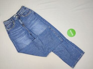 reserved skórzane spodenki: Spodnie jeansowe, Reserved, 12 lat, 152, stan - Idealny — 2