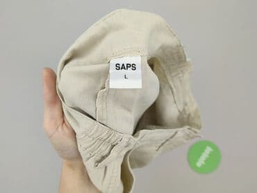 spódnico spodnie lniane: Spodnie 3/4 damskie, rozmiar L — 5