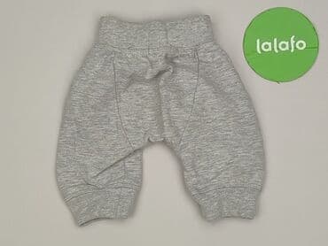 rajstopy czarne z wzorami: Sweatpants, Vertbaudet, 1-3 months, condition - Very good — 3