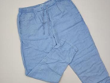 joggery lidl: Damskie spodnie Sinsay, rozmiar L - Kolor: jasny niebieski (denim — 1