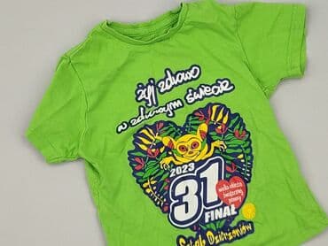 koszulki z barcelony: T-shirt, 9-12 months, condition - Very good — 1
