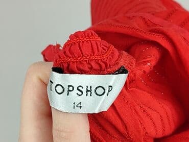 bluzki dla kobiet z dużym biustem: Topshop, Top damski, rozmiar L — 6