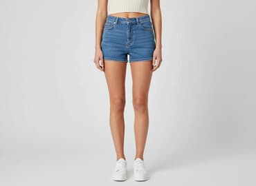 bluzki krótkie: Topshop, Szorty damskie, rozmiar S — 6